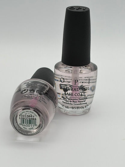 OPI Natural Nail Base Coat NT T10 .5 FL. OZ. - 2 Pack