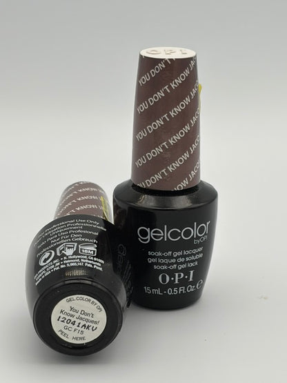 OPI You Don't Know Jacques  GC F15 .5 FL. OZ. - 2 Pack