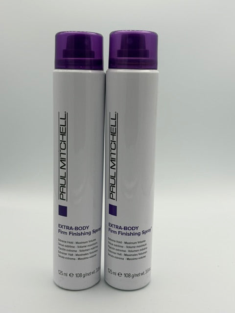 Paul Mitchell Extra Body Firm Finishing Spray 3.8oz - 2 Pack