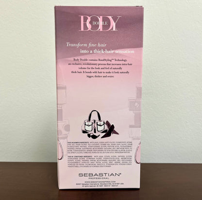 Sebastian Body Double Thick-In Shampoo and Conditioner Set - 10.2 oz each