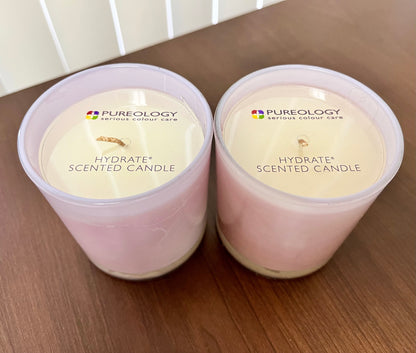 Pureology Hydrate Scented Candle - 6.0 oz (2 pack)