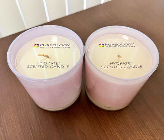 Pureology Hydrate Scented Candle - 6.0 oz (2 pack)