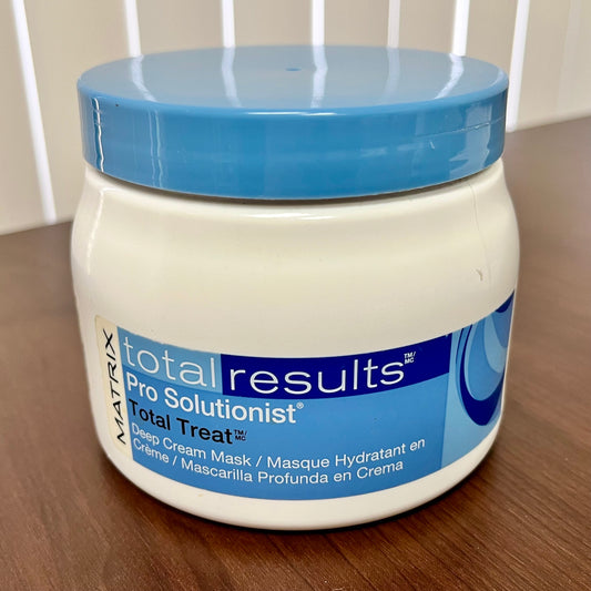 Matrix Total Results Pro Solutionist Total Treat Deep Cream Mask - 16.9 oz