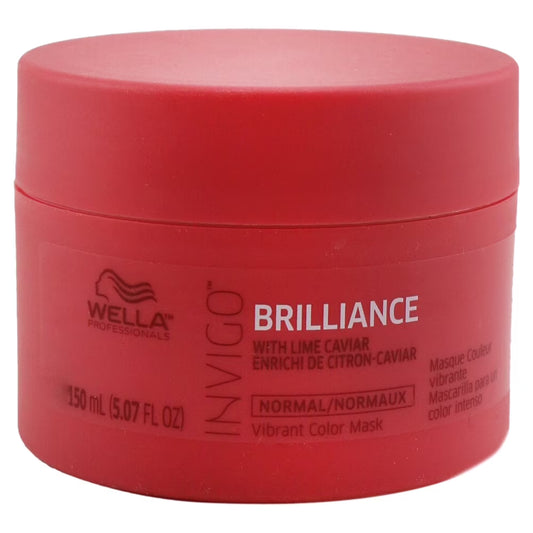Wella Invigo Brilliance Mask For Normal Hair by Wella for Unisex - 5.07 oz Mask