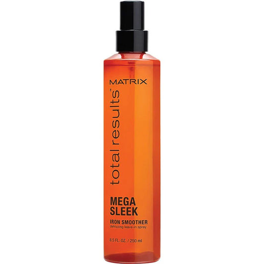 Matrix Total Results Mega Sleek Iron Smoother Defrizzing Leave-In Spray - 8.5 oz