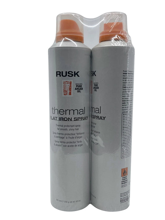 Rusk Design Thermal Flat Iron Spray - 8.8 oz (2 Pack)
