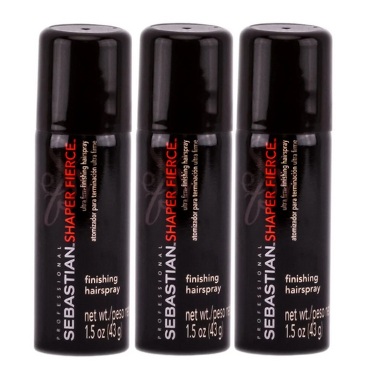 Sebastian Shaper Fierce Ultra Firm Finishing Hairspray - 1.5 oz (3 pack)