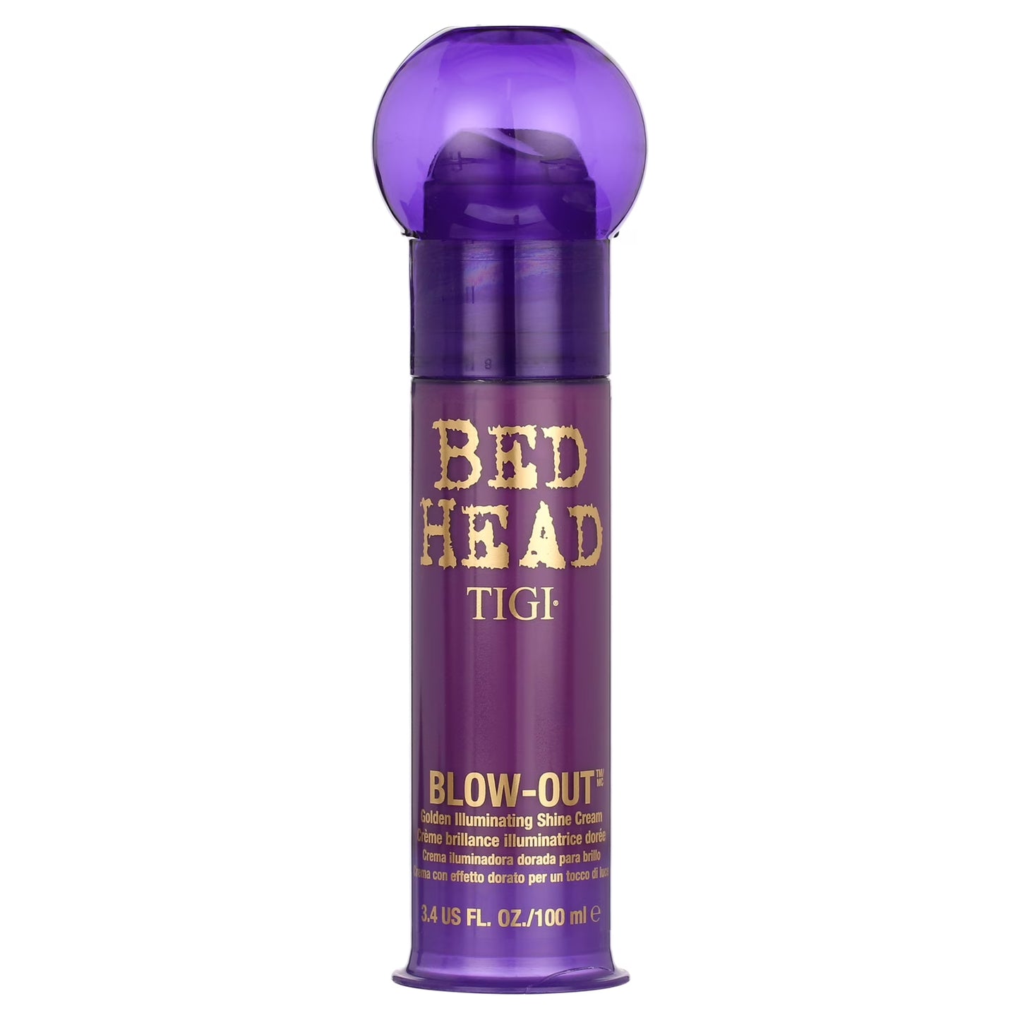 Tigi Bed Head Blow Out Golden Illuminating Shine Cream 3.4 Oz