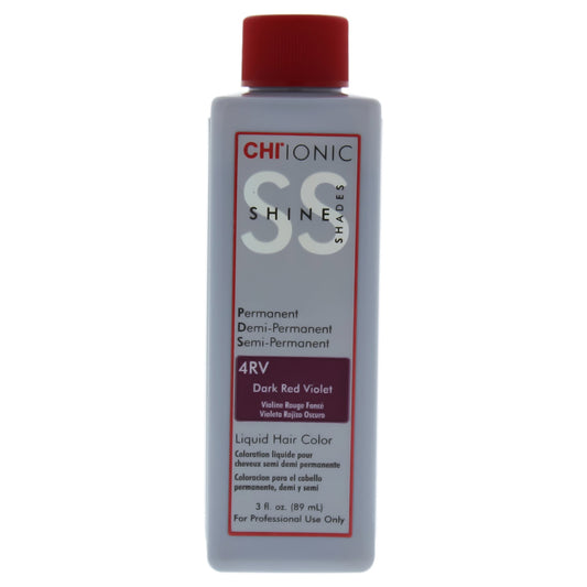 CHI Ionic Shine Shades Liquid Hair Color - 3.0 oz - 4RV Dark Red Violet