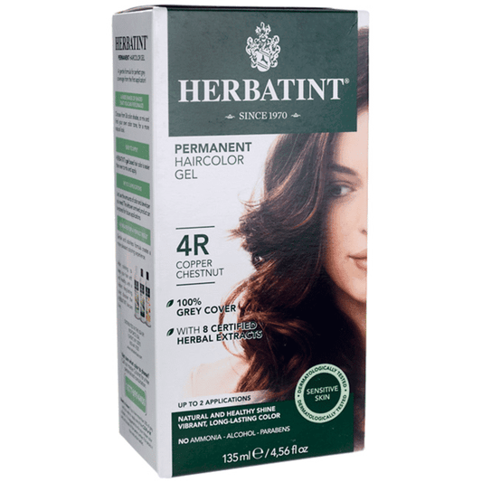 Herbatint Permanent Haircolor Gel - 4.56 oz - 4R Copper Chestnut