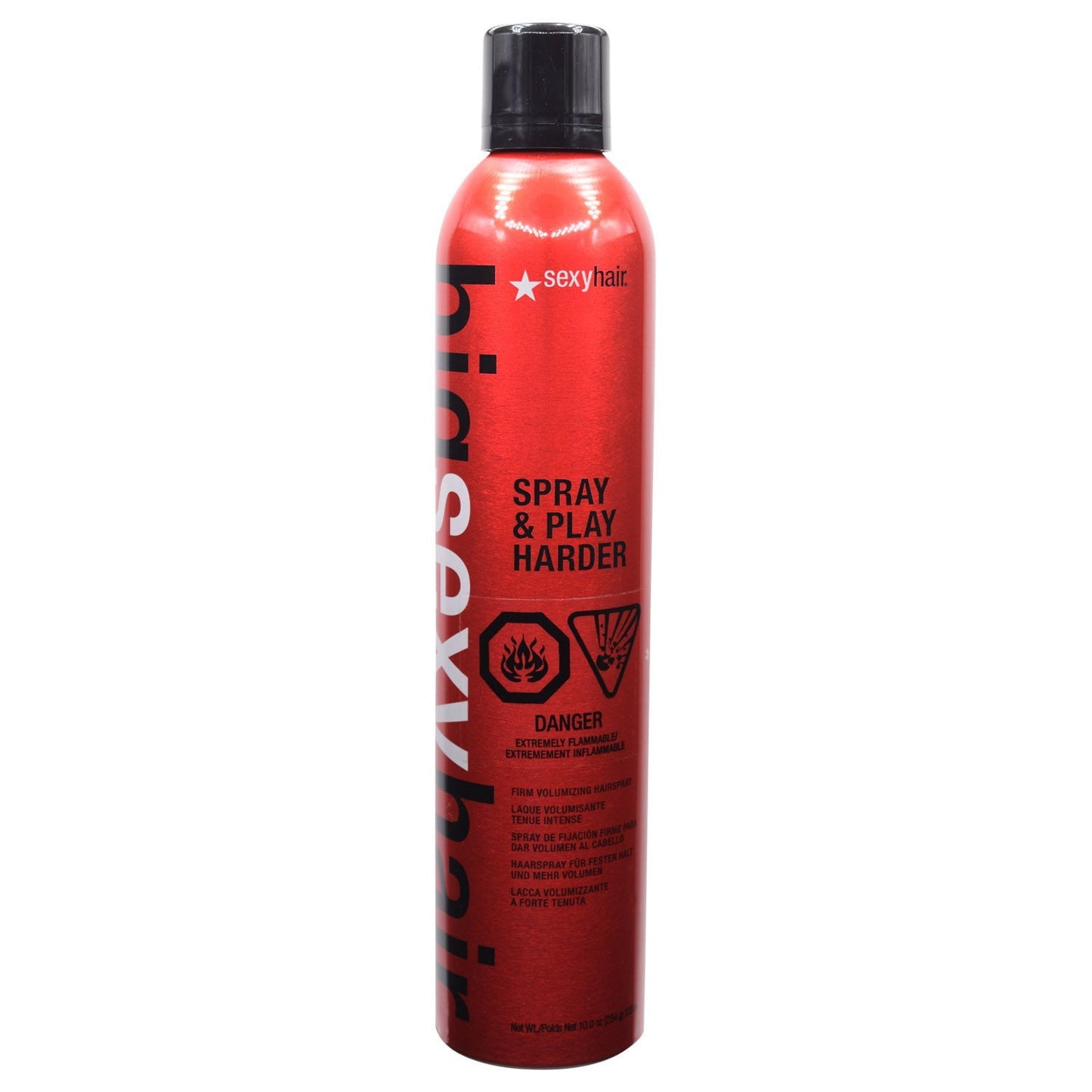 SexyHair Big Sexy Spray and Play Harder Firm Volumizing Hairspray - 10.0 Oz