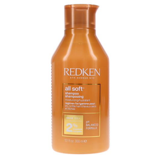 Redken All Soft Shampoo - 10.1 oz