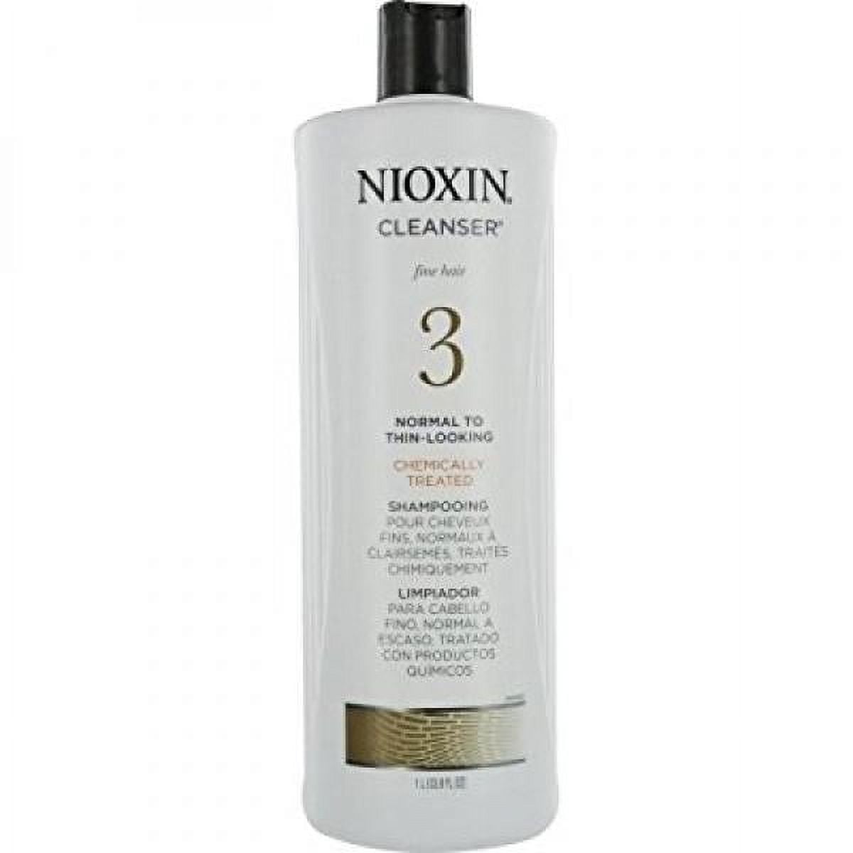 Nioxin System 3 Cleanser - 33.8 oz
