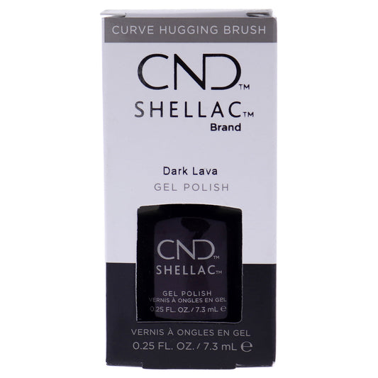CND Shellac Gel Nail Polish - 0.25 oz - Dark Lava