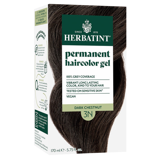 Herbatint Permanent Haircolor Gel - 4.56 oz - 3N Dark Chestnut