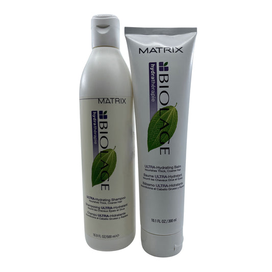 Matrix Biolage Ultra Hydrating Shampoo and Balm - 16.9 oz / 10.1 oz