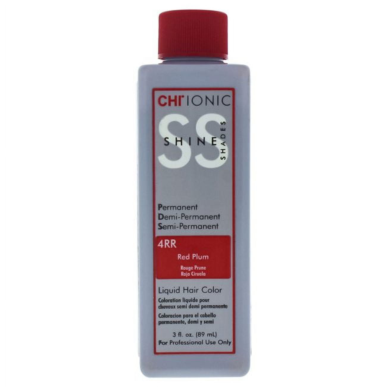 CHI Ionic Shine Shades Liquid Hair Color - 3.0 oz - 4RR Red Plum