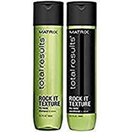 Matrix Total Results Rock it Texture Shampoo and Conditioner Set - 10.1 oz each