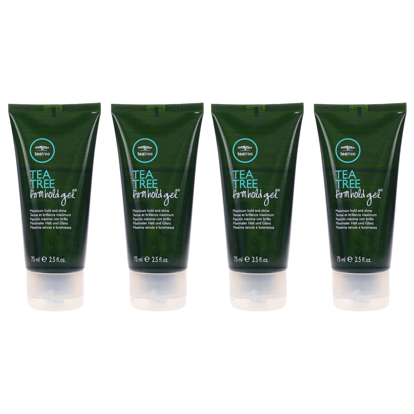 Paul Mitchell Tea Tree Firm Hold Gel - 2.5 oz (4 Pack)