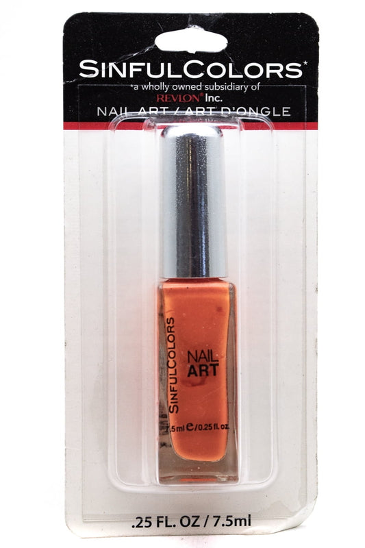 Sinful Colors Nail Art - 0.23 oz - 1624 Orange Alert