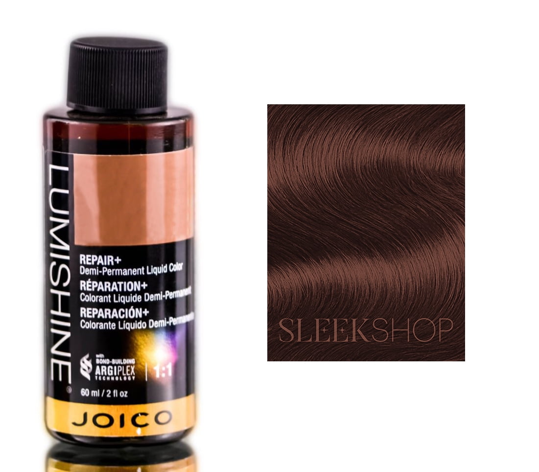 Joico Lumishine Demi Permanent Liquid Hair Color - 2.0 oz - 4 NC Natural Copper Medium Brown