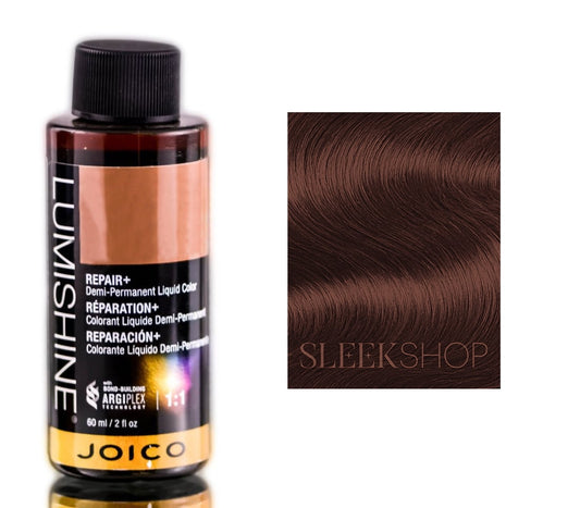 Joico Lumishine Demi Permanent Liquid Hair Color - 2.0 oz - 4 NC Natural Copper Medium Brown