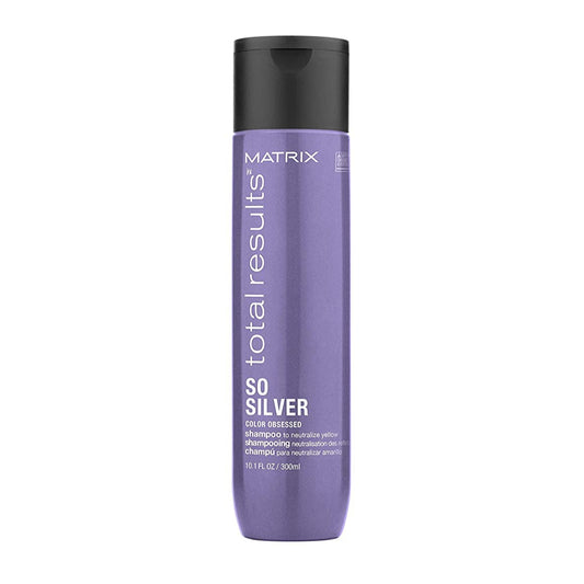 Matrix Total Results So Silver Color Depositing Purple Shampoo - 10.1 oz