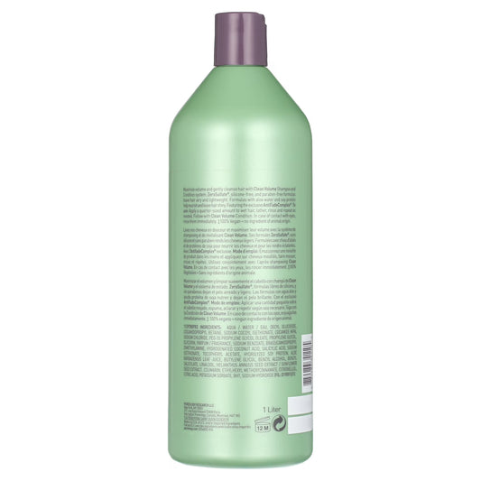 Pureology Clean Volume Shampoo 33.8 FL. Oz.