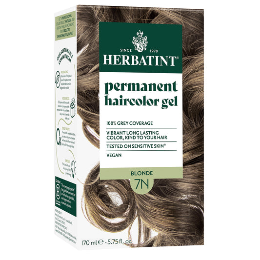 Herbatint Permanent Haircolor Gel - 4.56 oz - 7N Blonde