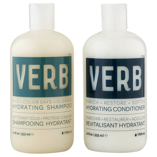 Verb Hydrating Shampoo & Conditioner Set - 12.0 oz each