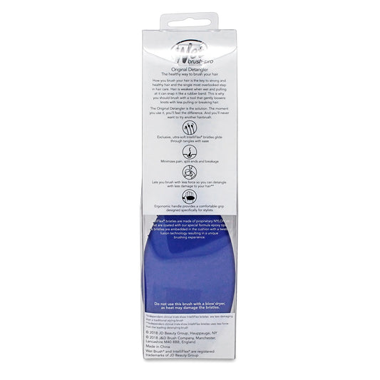 Wet Brush Pro Original Detangler Professional - Blue - NW WBox