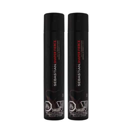 Sebastian Shaper Fierce Ultra Firm-Finishing Hairspray - 10.6 oz (2 Pack)