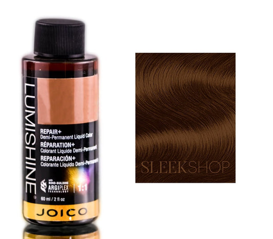 Joico Lumishine Demi Permanent Liquid Hair Color - 2.0 oz - 5NG Natural Gold Light Brown