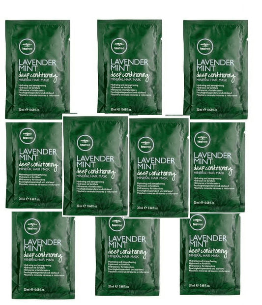 Paul Mitchell Tea Tree Lavender Mint Deep Conditioning Mineral Hair Mask - 10 ct