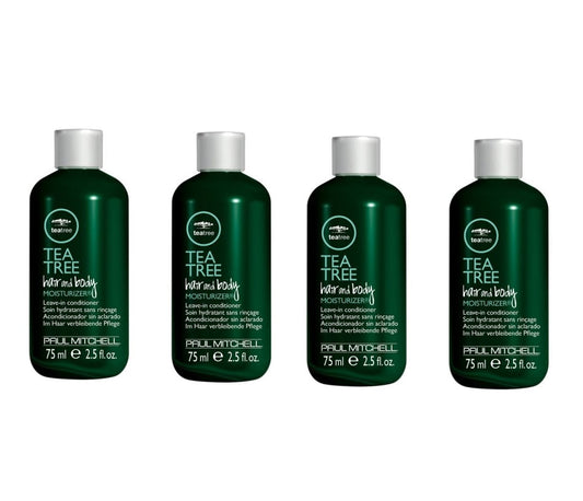 Paul Mitchell Tea Tree Hair and Body Moisturizer - 2.5 oz (4 pack)