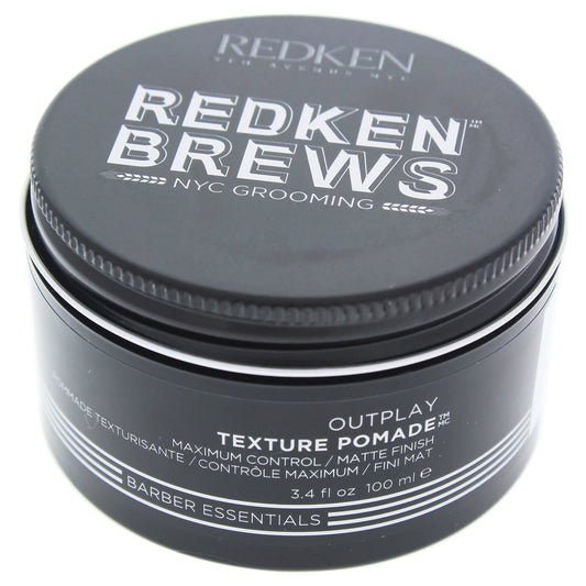 Redken Brews Outplay Texture Hair Putty for Men - 3.4 Oz
