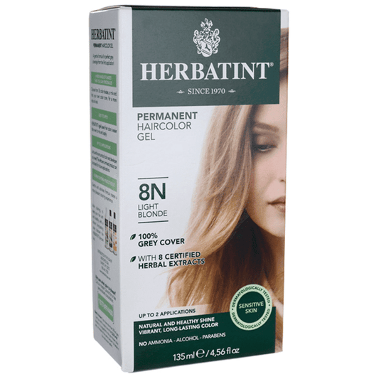 Herbatint Permanent Haircolor Gel - 4.56 oz - 8N Light Blonde