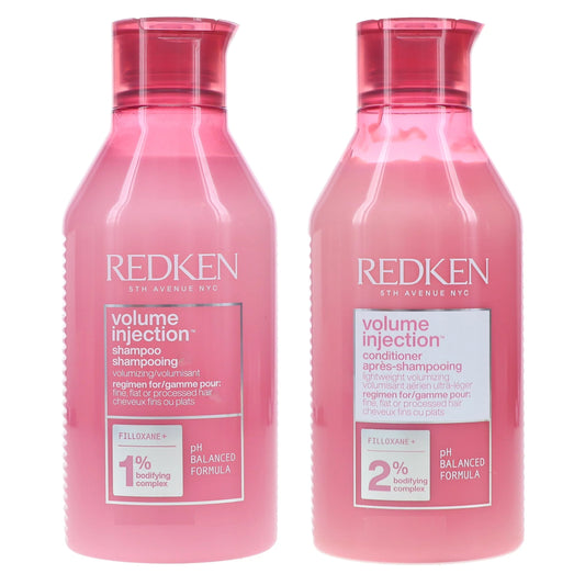 Redken Volume Injection Shampoo and Conditioner Set - 16.9 oz each