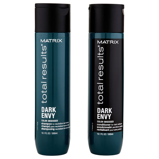 Matrix Total Results Dark Envy Color Obsessed Shampoo & Conditioner Set 10.1 oz Each All Hair Types