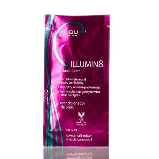 Malibu Illumin8 Shine Conditioner Sachet - 0.41 oz (Pack of 6)