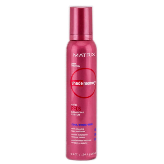Matrix Shade Memory Vivid Reds Balancing System Color Enhancing Foam Conditioner - 6.9 oz - Warm