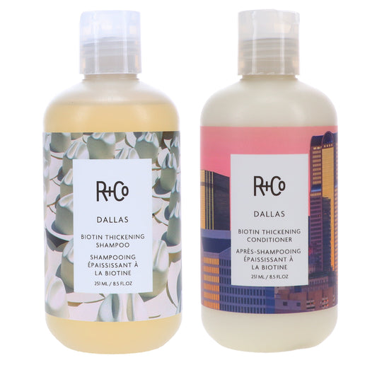 R+Co Dallas Biotin Thickening Shampoo and Conditioner Set - 8.5 oz each