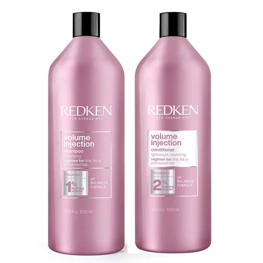 Redken Volume Injection Shampoo and Conditioner Set - 33.8 oz each