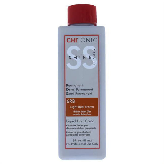 CHI Ionic Shine Shades Liquid Hair Color - 3.0 oz - 6RB Light Red Brown
