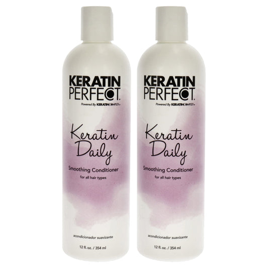 Keratin Perfect Keratin Daily Smoothing Conditioner - 12.0 oz (2 pack)