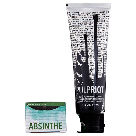 Pulp Riot Semi-Permanent Haircolor - 4.0 oz - Absinthe Green