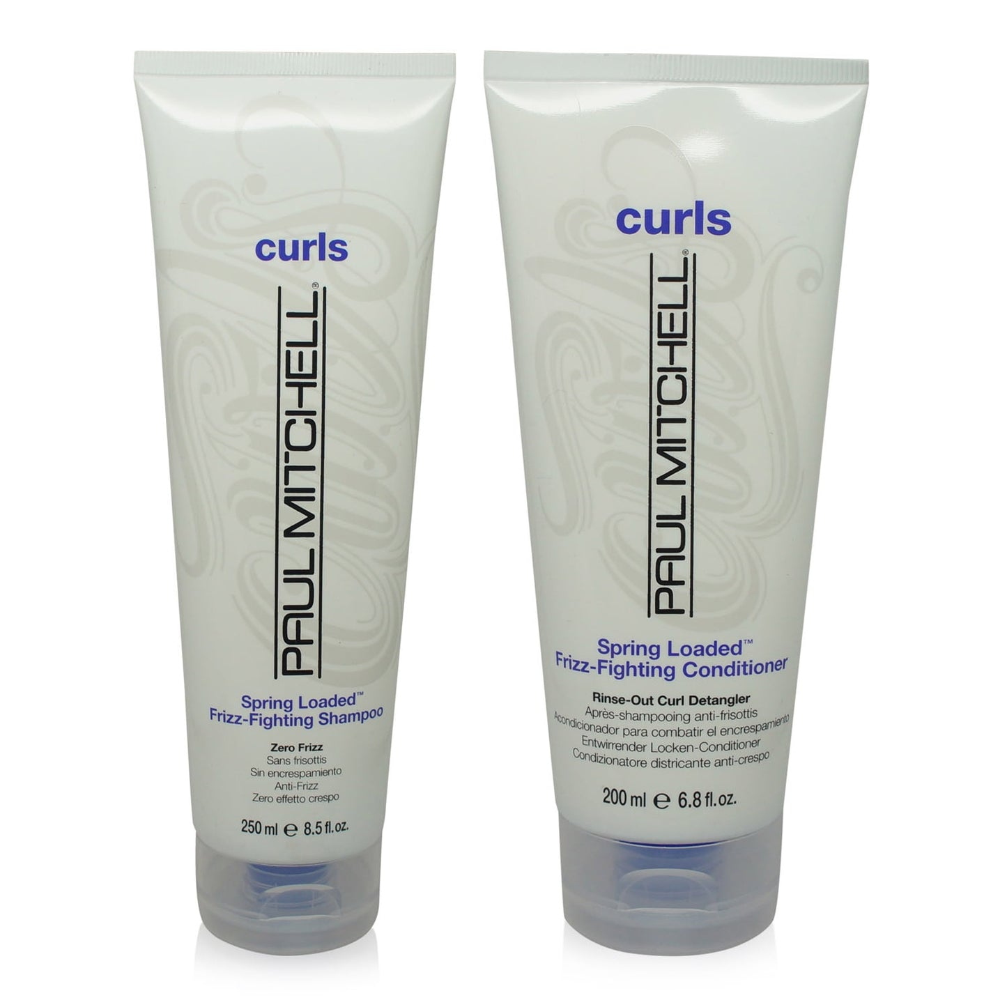 Paul Mitchell Curls Spring Loaded Frizz-Fighting Shampoo and Conditioner - 8.5 oz / 6.8 oz