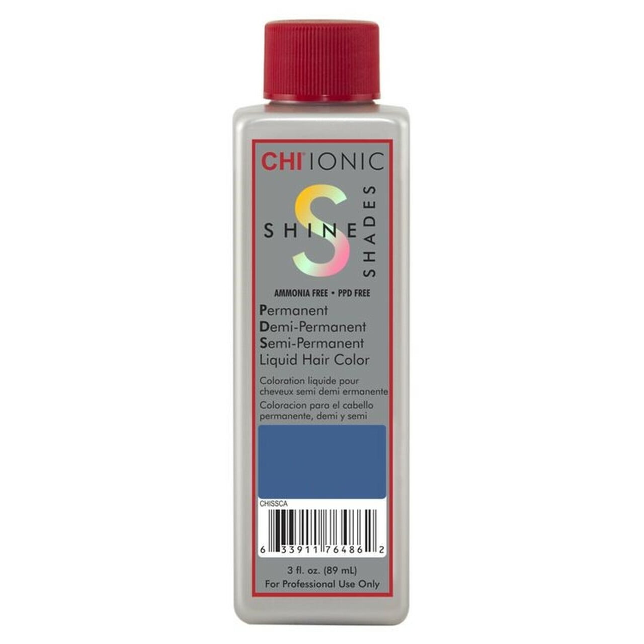 CHI Ionic Shine Shades Liquid Hair Color - 3.0 oz - 50-7R Dark Natural Red Blonde