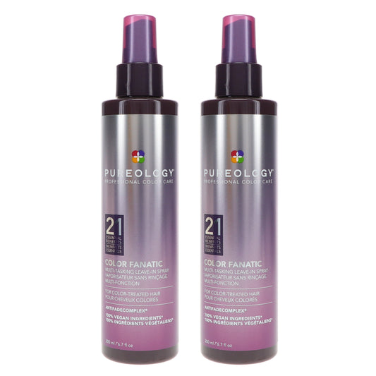 Pureology Color Fanatic Multi-Tasking Leave-In Spray 6.7 oz 2 Pack