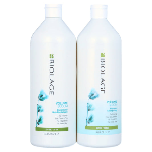 Matrix Biolage VolumeBloom Shampoo & Conditioner Duo Liter Set - 33.8 oz